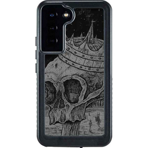 Alchemy Carta Skull Sketch Galaxy S24 Plus Waterproof Case