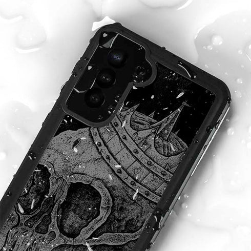 Alchemy Carta Skull Sketch Galaxy S24 Plus Waterproof Case