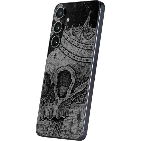 Alchemy Carta Skull Sketch Galaxy S24 Skin