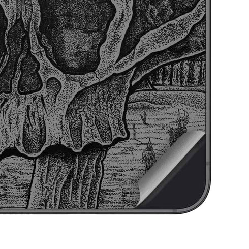 Alchemy Carta Skull Sketch Galaxy S25 Skin