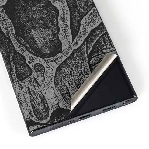 Alchemy Carta Skull Sketch Galaxy S24 Ultra Skin
