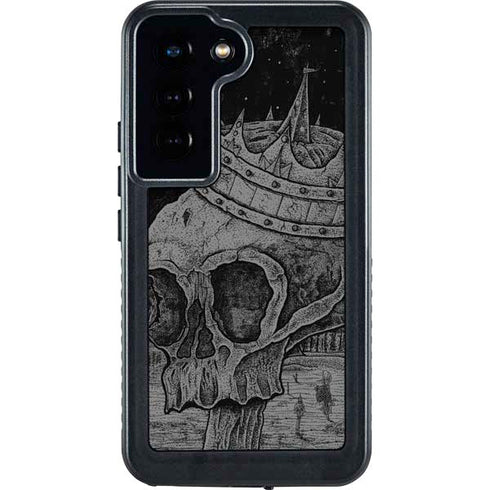 Alchemy Carta Skull Sketch Galaxy S24 Waterproof Case