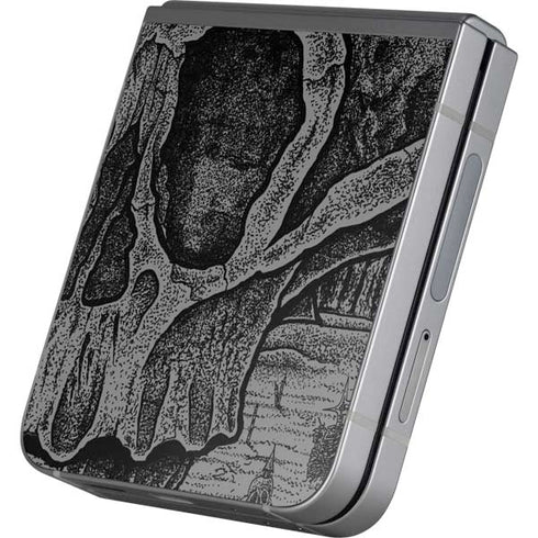 Alchemy Carta Skull Sketch Galaxy Z Flip6 Skin