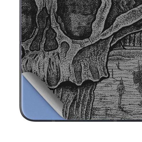 Alchemy Carta Skull Sketch Galaxy Z Fold5 5G Skin