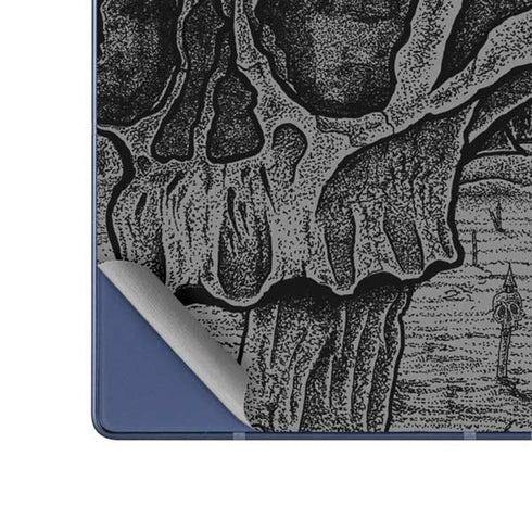 Alchemy Carta Skull Sketch Galaxy Z Fold6 Skin