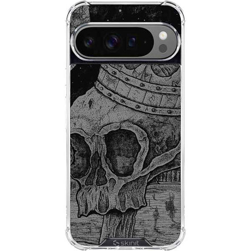 Alchemy Carta Skull Sketch Google Pixel 10 Pro XL Clear Case
