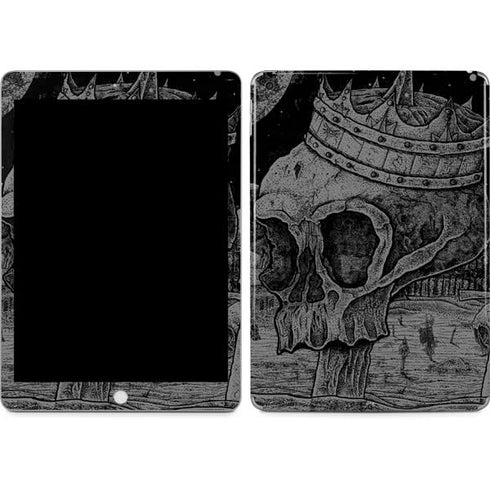 Alchemy Carta Skull Sketch Apple iPad Skin