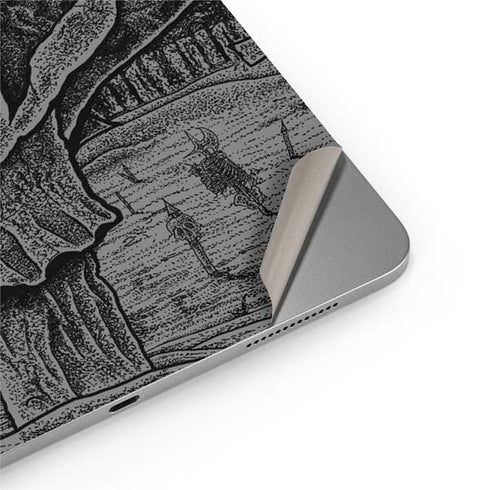 Alchemy Carta Skull Sketch Apple iPad Air Skin