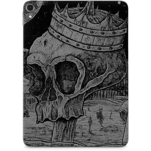 Alchemy Carta Skull Sketch Apple iPad Pro Skin