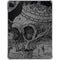 Alchemy Carta Skull Sketch iPad Pro 11in (2024) Clear Case