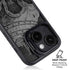 Alchemy Carta Skull Sketch iPhone 13 Kickstand Case