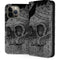 Alchemy Carta Skull Sketch iPhone 13 Pro Max Folio Case