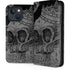 Alchemy Carta Skull Sketch iPhone 14 Folio Case