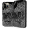 Alchemy Carta Skull Sketch iPhone 14 Pro Max Folio Case