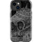 Alchemy Carta Skull Sketch iPhone 15 Impact Case
