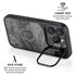 Alchemy Carta Skull Sketch iPhone 15 Pro Kickstand Case