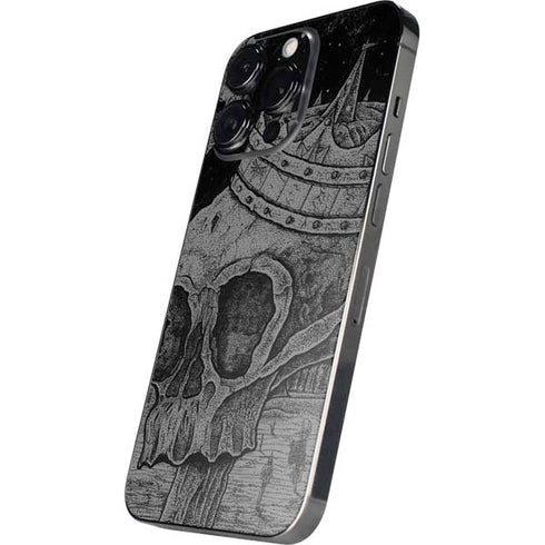 Alchemy Carta Skull Sketch iPhone 15 Pro Max Skin