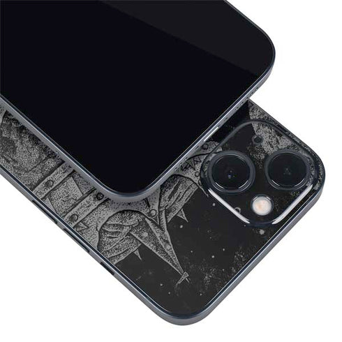 Alchemy Carta Skull Sketch iPhone 15 Skin