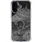 Alchemy Carta Skull Sketch iPhone 16 Clear Case
