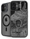 Alchemy Carta Skull Sketch iPhone 16 Plus Kickstand Case