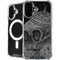 Alchemy Carta Skull Sketch iPhone 16 Plus MagSafe Case