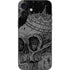 Alchemy Carta Skull Sketch iPhone 16 Plus Skin