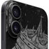 Alchemy Carta Skull Sketch iPhone 16 Plus Skin