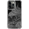 Alchemy Carta Skull Sketch iPhone 16 Pro Clear Case