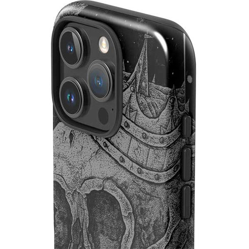 Alchemy Carta Skull Sketch iPhone 16 Pro Impact Case