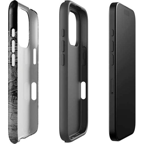 Alchemy Carta Skull Sketch iPhone 16 Pro Impact Case