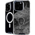 Alchemy Carta Skull Sketch iPhone 16 Pro MagSafe Case