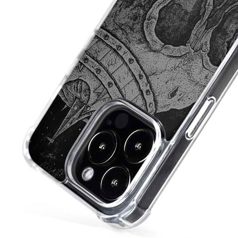 Alchemy Carta Skull Sketch iPhone 16 Pro MagSafe Case