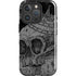 Alchemy Carta Skull Sketch iPhone 16 Pro Magsafe Impact Case