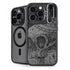 Alchemy Carta Skull Sketch iPhone 16 Pro Max Kickstand Case