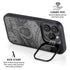Alchemy Carta Skull Sketch iPhone 16 Pro Max Kickstand Case