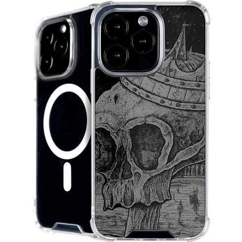 Alchemy Carta Skull Sketch iPhone 16 Pro Max MagSafe Case