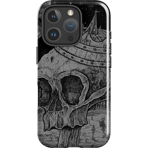 Alchemy Carta Skull Sketch iPhone 16 Pro Max Magsafe Impact Case
