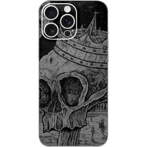 Alchemy Carta Skull Sketch iPhone 16 Pro Max Skin