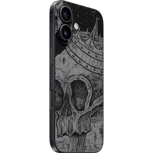 Alchemy Carta Skull Sketch iPhone 16 Skin