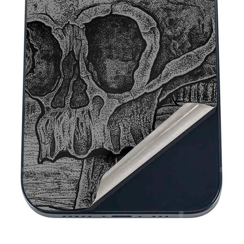 Alchemy Carta Skull Sketch iPhone 16 Skin