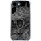 Alchemy Carta Skull Sketch iPhone 16e Clear Case