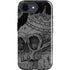 Alchemy Carta Skull Sketch iPhone 16e Impact Case