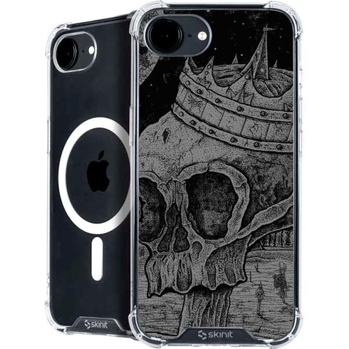 Alchemy Carta Skull Sketch iPhone 16e MagSafe Case