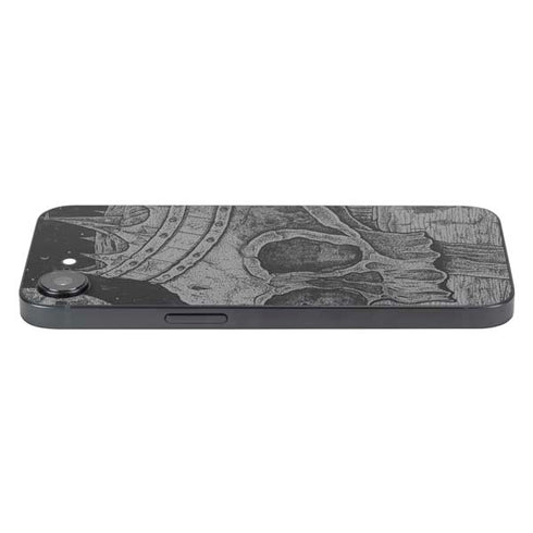 Alchemy Carta Skull Sketch iPhone 16e Skin
