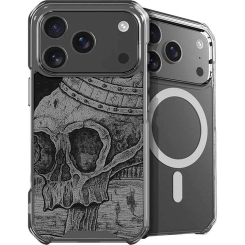 Alchemy Carta Skull Sketch iPhone 18 Pro MagSafe Case
