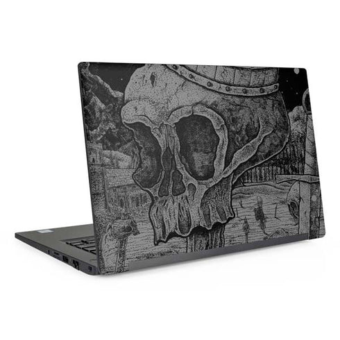 Alchemy Carta Skull Sketch Dell Latitude Skin