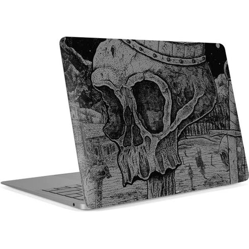 Alchemy Carta Skull Sketch Apple MacBook Air Skin