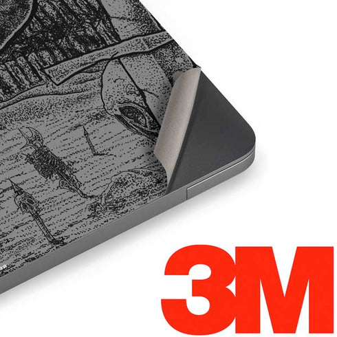 Alchemy Carta Skull Sketch Apple MacBook Air Skin