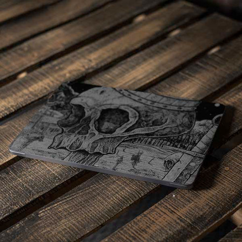 Alchemy Carta Skull Sketch Apple MacBook Air Skin