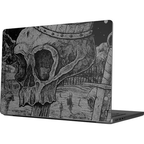 Alchemy Carta Skull Sketch Apple MacBook Pro 14-inch Skin